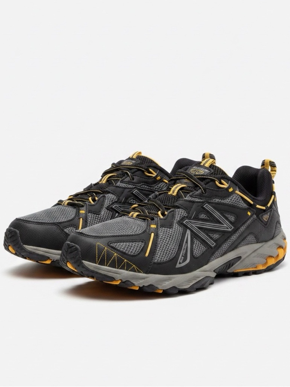 New Balance MT610BY Men’s 11 D Made in USA Trail Running Shoes Black Yellow